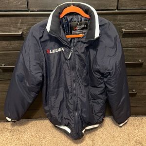 Navy Blue Spots Jacket